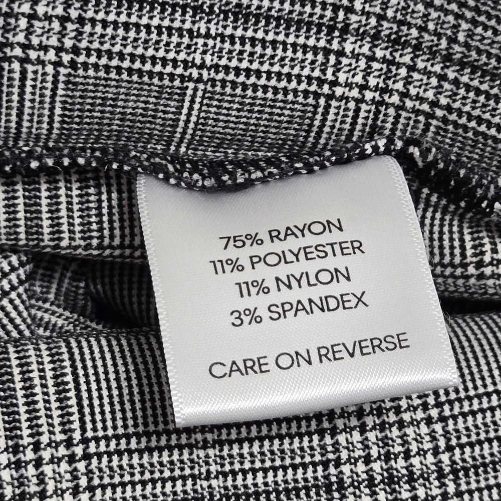 Tommy Hilfiger NWT Grey Glen Plaid Pull On Skinny Pants Size 8 NEW $89 - Picture 12 of 12